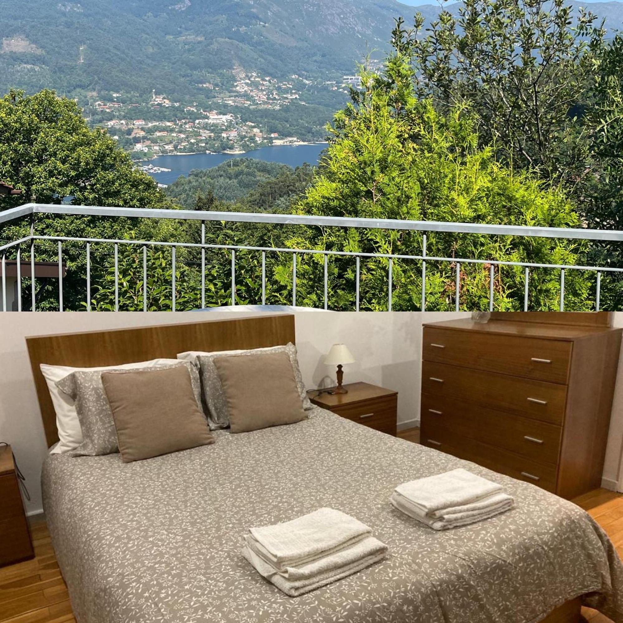 Ferienwohnung Casa De Casarelhos - Vistas Rio, Campo E Montanha - Lareira Geres Exterior foto