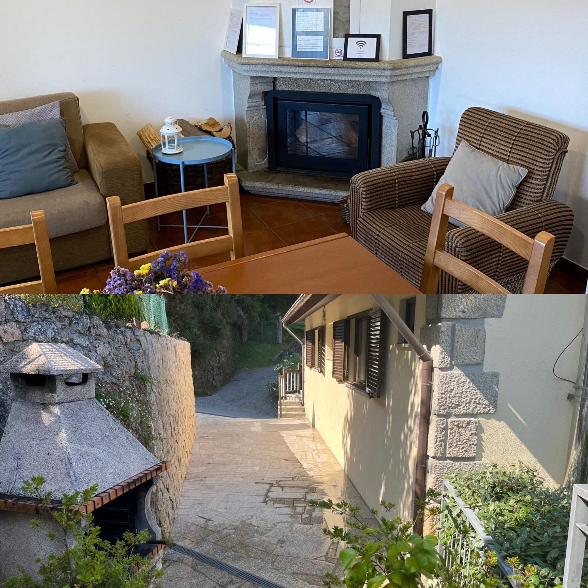 Ferienwohnung Casa De Casarelhos - Vistas Rio, Campo E Montanha - Lareira Geres Exterior foto