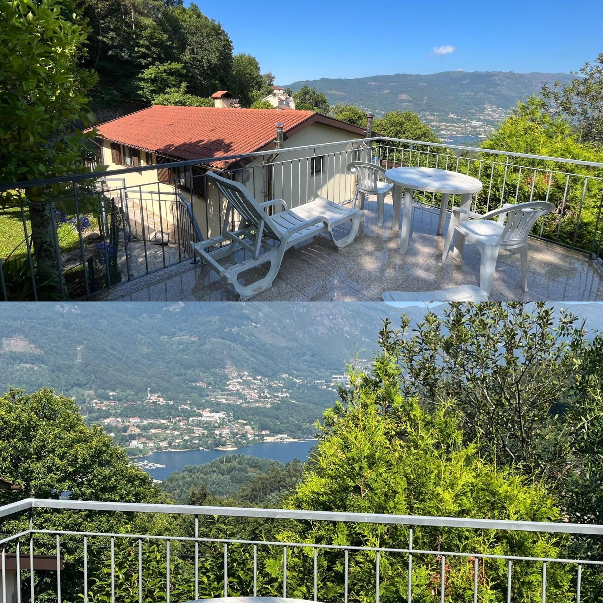 Ferienwohnung Casa De Casarelhos - Vistas Rio, Campo E Montanha - Lareira Geres Exterior foto